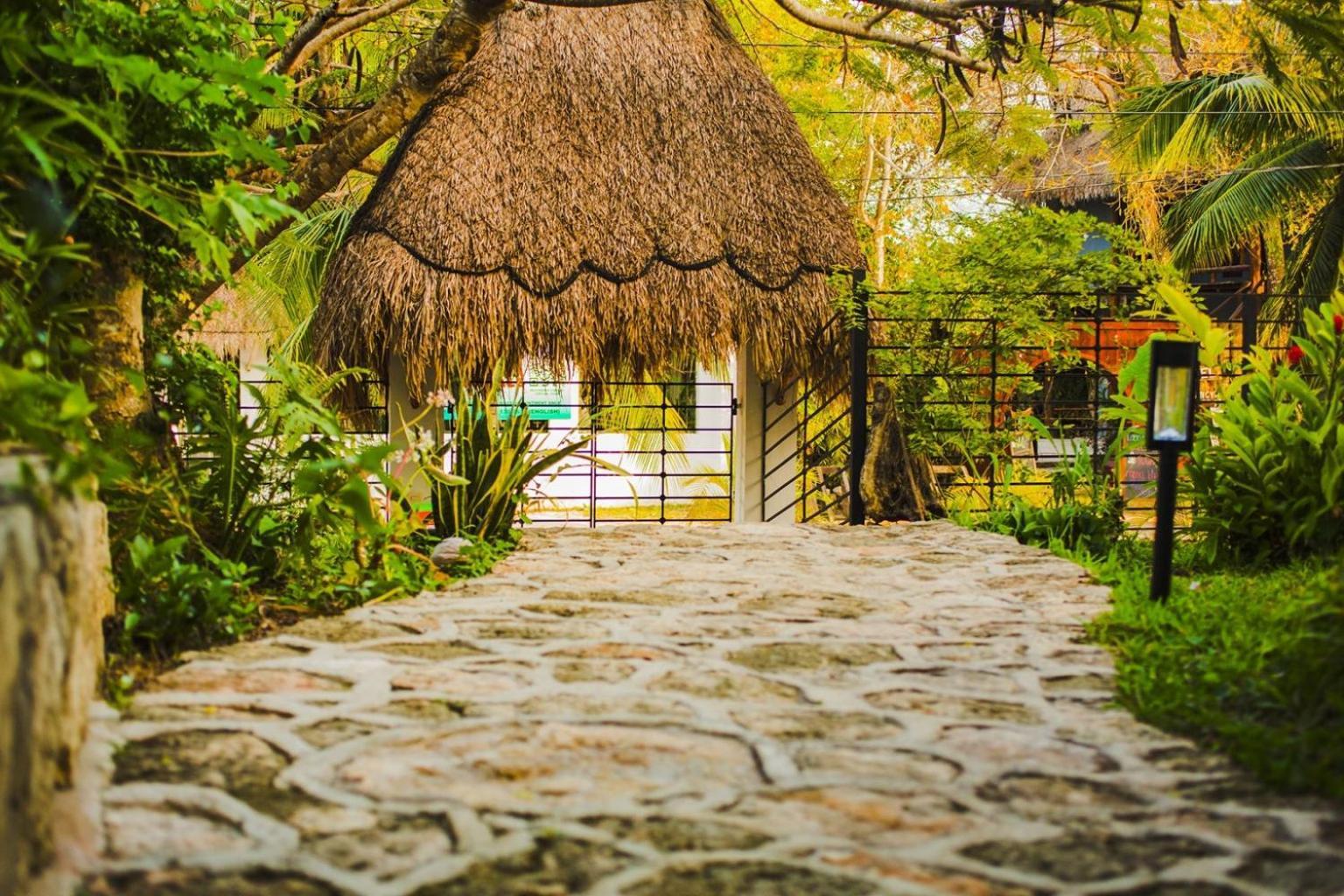 Camino Del Alma Apartments Bacalar Exterior foto